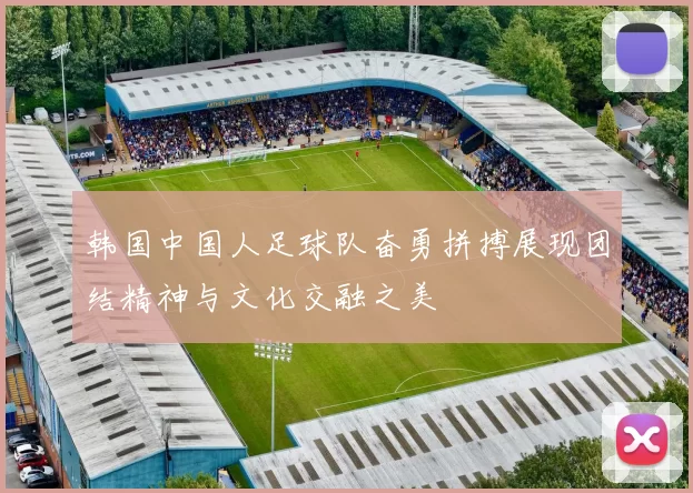 韩国中国人足球队奋勇拼搏展现团结精神与文化交融之美